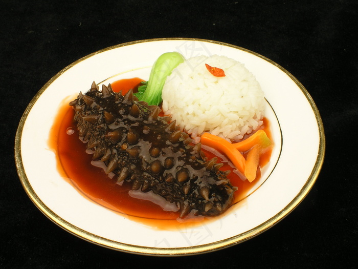 粤菜3377鲍鱼扣辽参