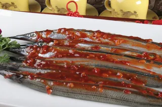 古越碳烧银枪鱼 (2)