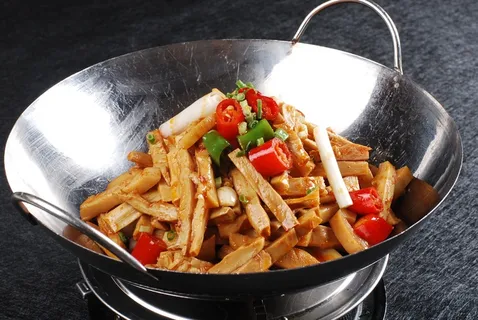 干锅美食焖锅湘菜麻辣香辣纸锅干锅脆笋