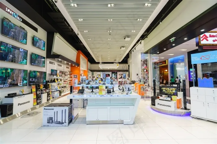 迪拜商店超市景色高清摄影图片