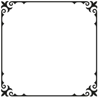 欧式复古线条边框花纹AI矢量LOGO角框花边分割线设计PSD卡片素材