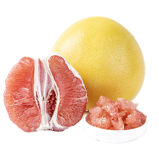 4红心柚jpg (2)水果超市商品白底图免抠实物摄影png格式图片透明底