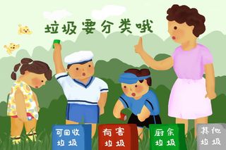 垃圾分类海报
