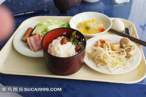 日式早饭素材图片