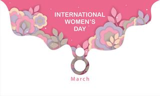 三八妇女节女神节背景