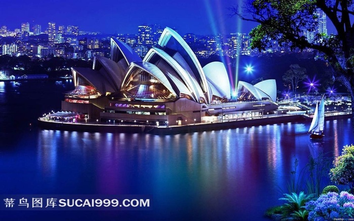 澳大利亚雪梨歌剧院素材图片