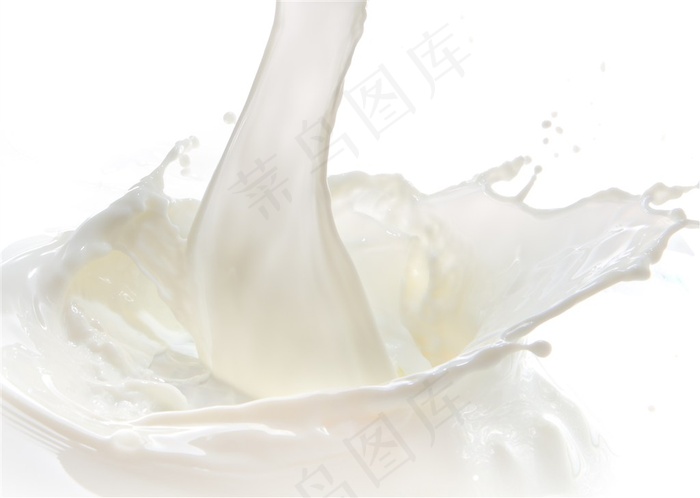 飞溅的牛奶背景素材