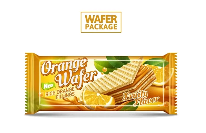 设计广告饼干好吃eps,ai矢量模版下载