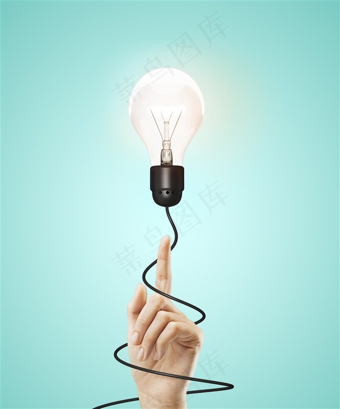 创意灯泡商务创意素材