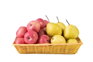 梨子苹果水果超市商品白底图免抠实物摄影png格式图片透明底