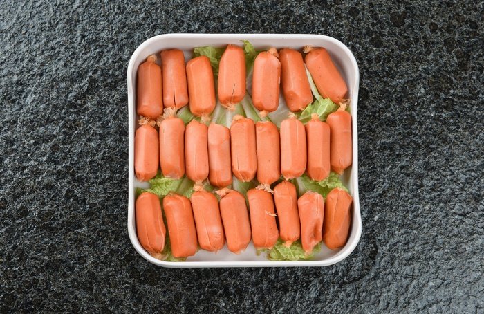 火锅菜品配菜脆皮肠香肠火锅肠
