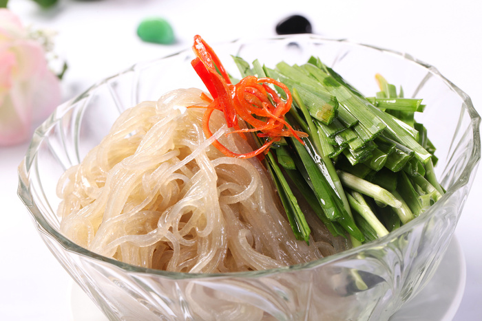 土韭菜拌粉条