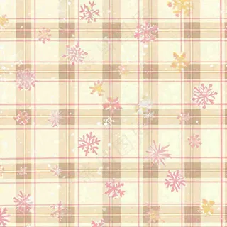 格子可爱图案纹理背景，布料