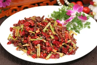 干煸牛肉丝28元 (2)