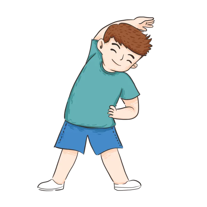 做操健身的男人