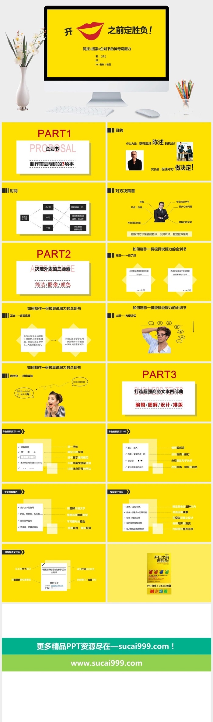 《开口之前定胜负》读书笔记PPT
