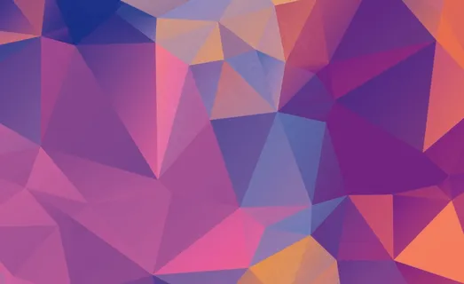 炫彩几何图形背景 几何艺术设计 多边形背景图片