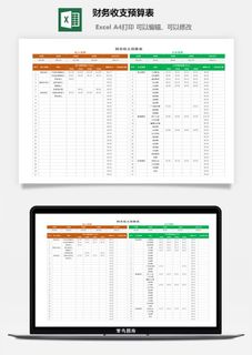 30财务收支预算表