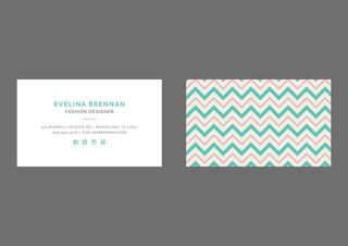 66名片 时尚 潮流 个性 前卫