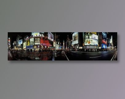 美国纽约时代广场的晚上