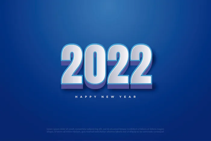 2022创意艺术字体新年虎年圣诞节数字立体质感文字AI矢量设计素材eps,ai矢量模版下载