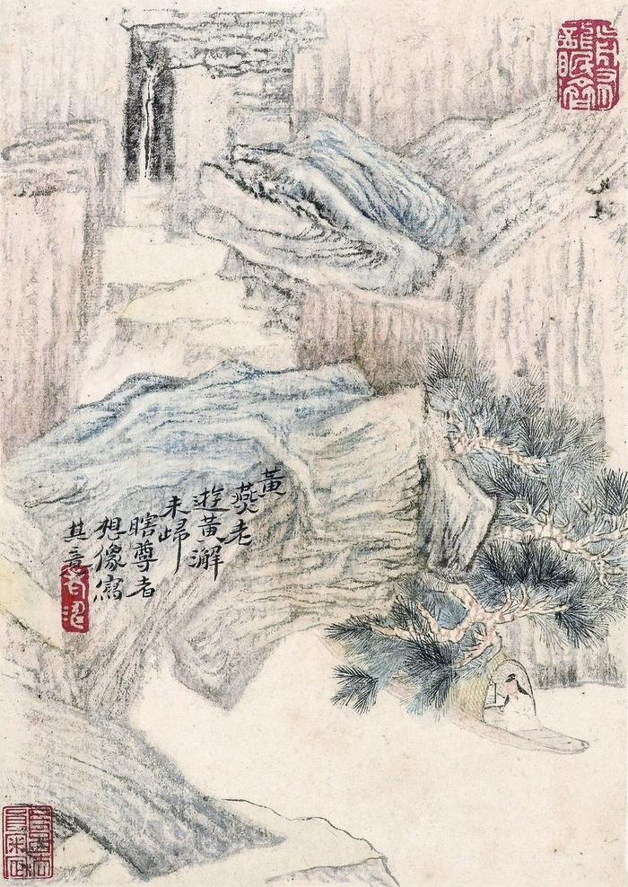 仟象古韵国画山水唯美装饰画