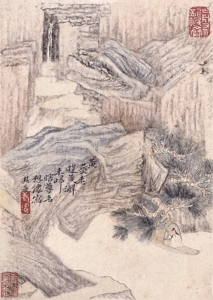 仟象古韵国画山水唯美装饰画
