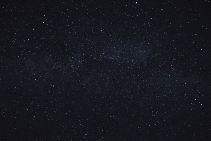 黑色星空摄影素材