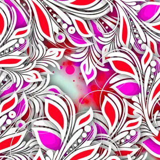 植物花纹背景素材图片