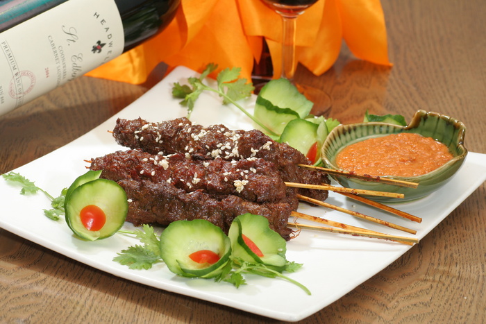 碳烤沙爹（鸡牛羊猪） (1)