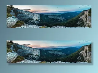 冬天自然背景风景