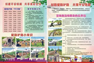 铁路护路宣传页
