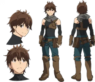 卡通男孩人物素材简笔