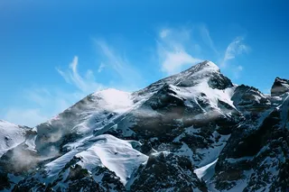 冬天白雪背景风景