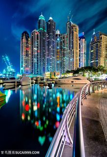 美丽城市夜景高清图片