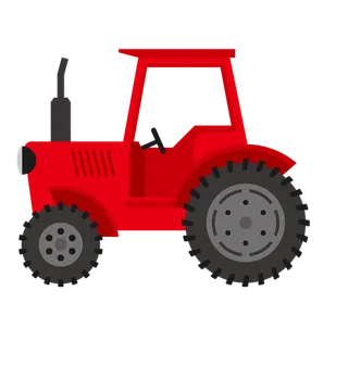 现代农业卡通农车