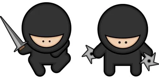 忍者 PNG免抠(640x320)