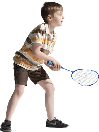 打网球孩子