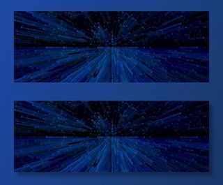 柱状放射科技背景