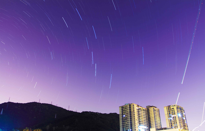 夜空星轨五一
