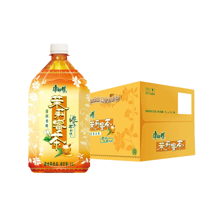 康师傅茉莉蜜茶 3超市商品白底图免抠实物摄影png格式图片透明底