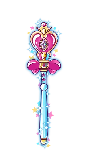 魔法棒卡通简笔