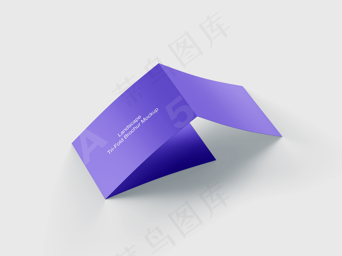 折页 样机  三折页 智能贴图 折页样机 三折页模板 三折页样机 