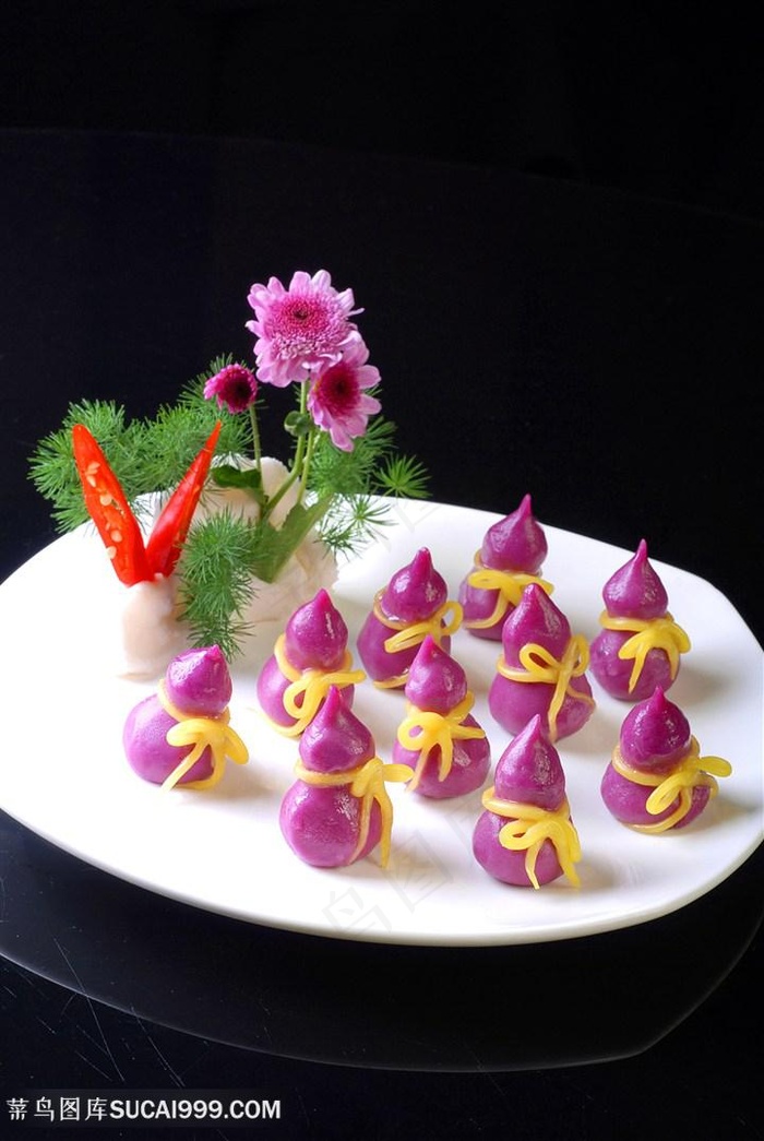 小吃紫葫芦的美食图片