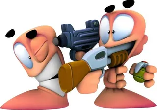 蠕虫游戏 PNG免抠