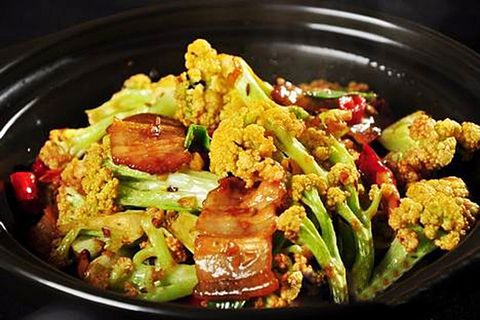 川菜湘菜高清菜谱砂锅花菜