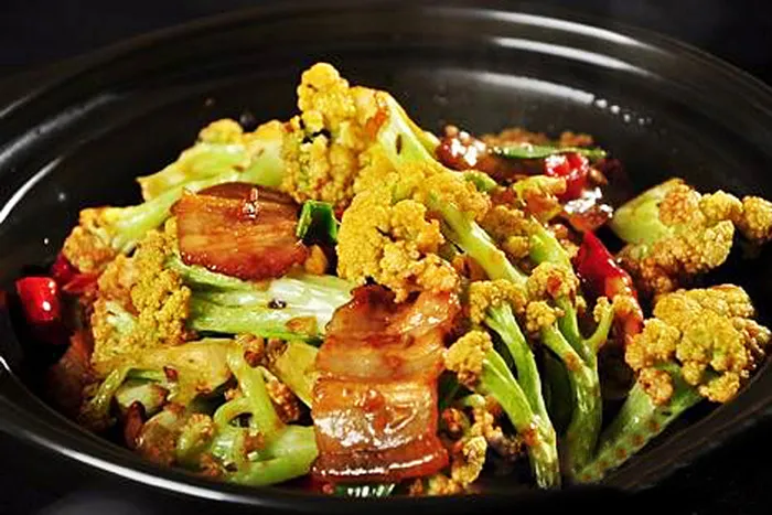 川菜湘菜高清菜谱砂锅花菜 川菜湘菜高清菜谱砂锅花菜