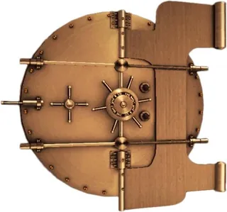 银行金库 PNG免抠