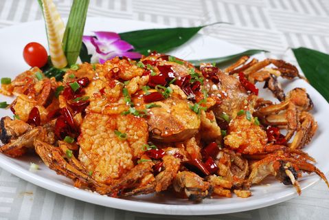 HQ-464香辣锅巴蟹