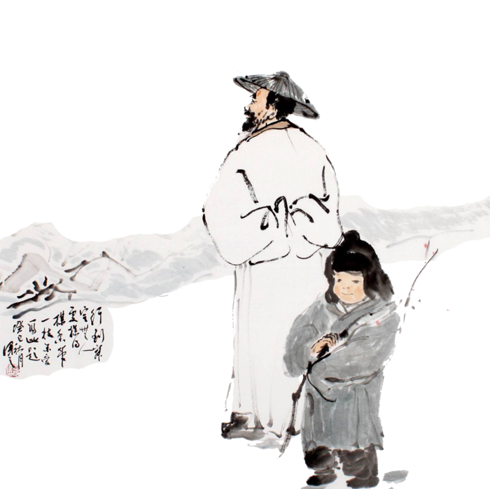 古风国画人物画像